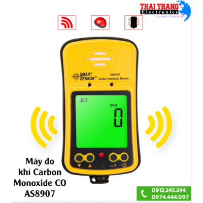 Máy đo khí Carbon Monoxide CO AS8907