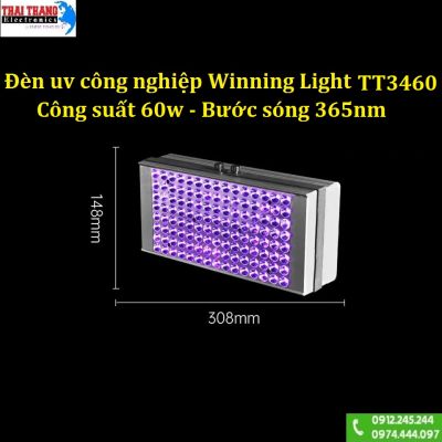 Đèn uv công nghiệp winning light TT3460 công suất lớn 60w - 365nm